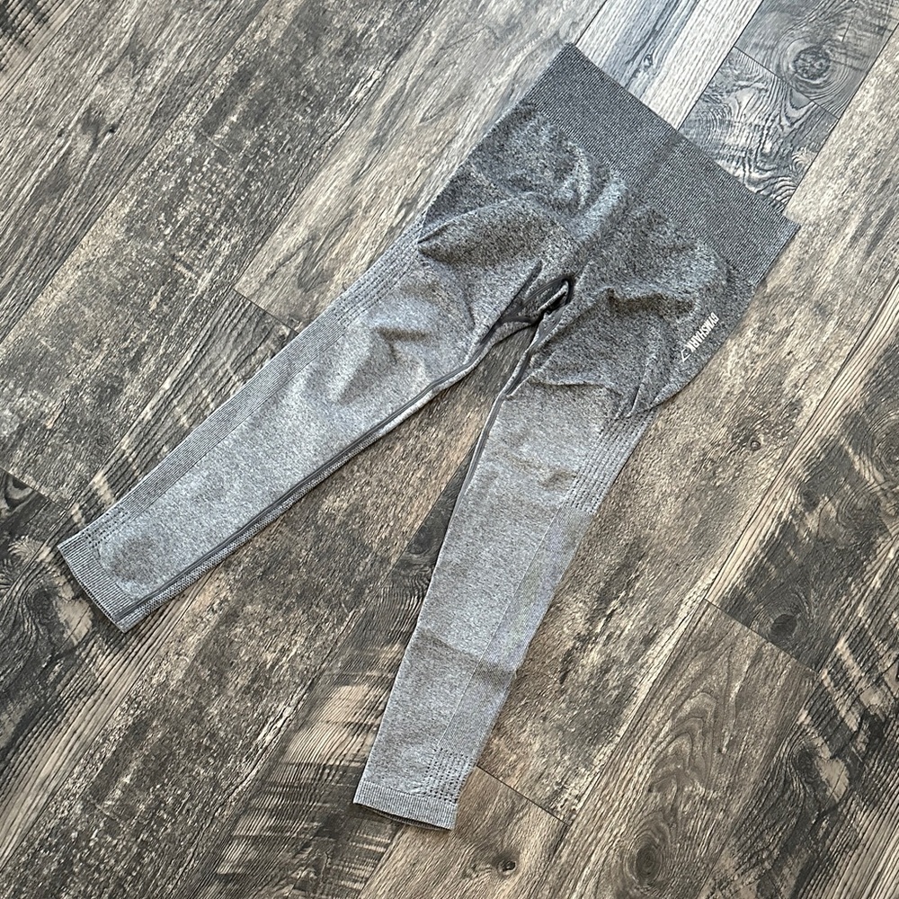 Gymshark Charcoal Gray ombre Leggings